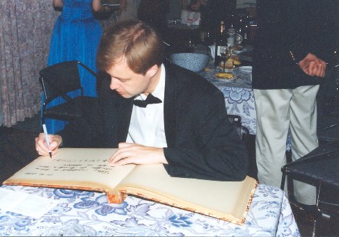Pavel Eret po koncertě v Japonsku, 1999