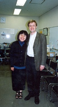 S houslistkou Chinami Takeda, 2001