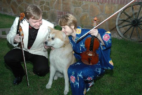 Pavel Eret, Věra Eretová a fenka Sakura, 2006